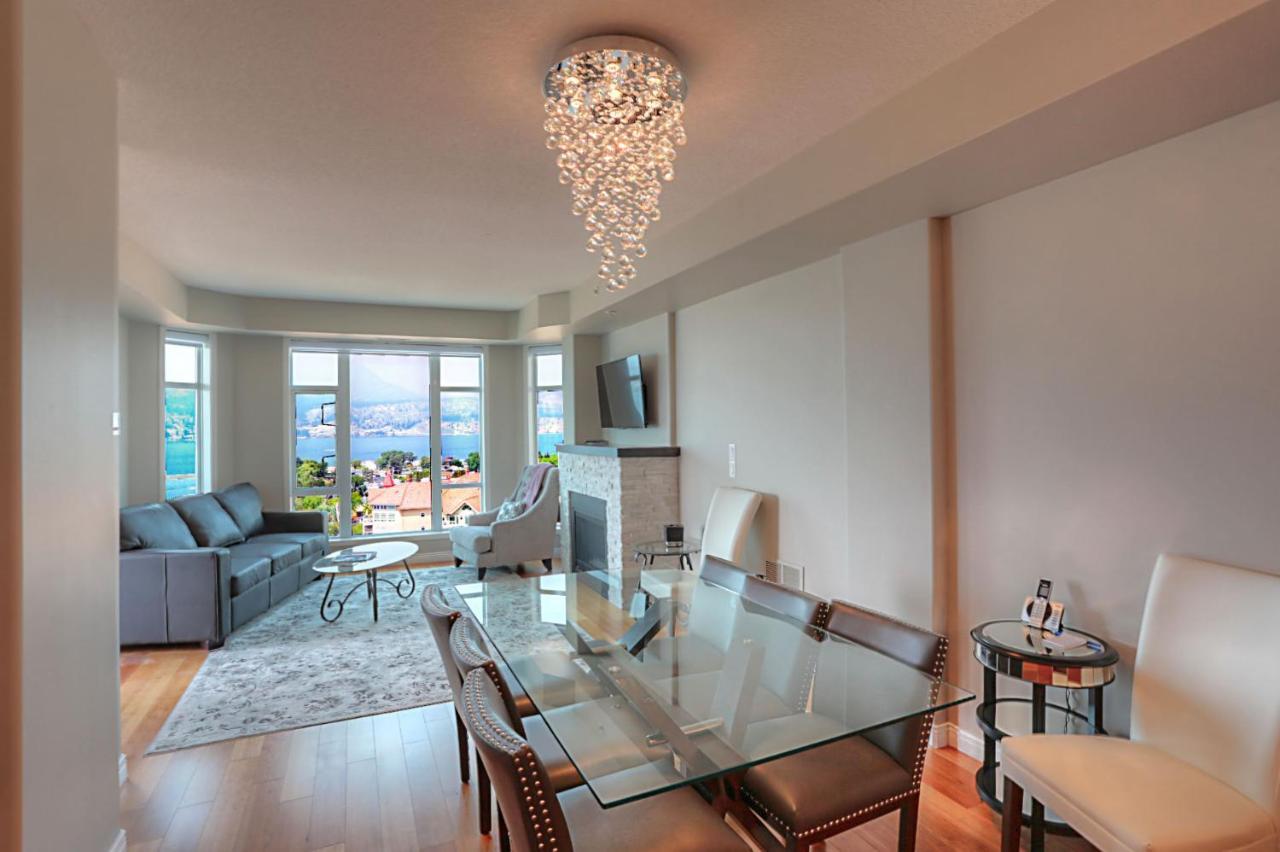 Sunset Waterfront Resort By Kelownacondorentals المظهر الخارجي الصورة